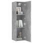 vidaXL 6-tlg. TV-Schrank-Set Betongrau Holzwerkstoff vidaXL 6-tlg. TV-Schrank-Set Betongrau Holzwerkstoff