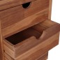 vidaXL Sideboard mit 5 Schubladen 40x30x100 cm Massivholz Teak vidaXL Sideboard mit 5 Schubladen 40x30x100 cm Massivholz Teak