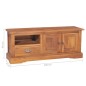 vidaXL TV-Schrank 100x30x40 cm Massivholz Teak vidaXL TV-Schrank 100x30x40 cm Massivholz Teak