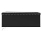 vidaXL Markise Manuell Einziehbar mit Rollo 3x2,5 m Anthrazit vidaXL Markise Manuell Einziehbar mit Rollo 3x2,5 m Anthrazit