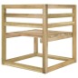 vidaXL Garten-Ecksofas aus Paletten 2 Stk Kiefernholz Grün Imprägniert vidaXL Garten-Ecksofas aus Paletten 2 Stk Kiefernholz Grün Imprägniert