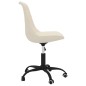 vidaXL Esszimmerstühle 2 Stk. Drehbar Creme Stoff vidaXL Esszimmerstühle 2 Stk. Drehbar Creme Stoff