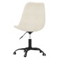 vidaXL Esszimmerstühle 2 Stk. Drehbar Creme Stoff vidaXL Esszimmerstühle 2 Stk. Drehbar Creme Stoff