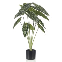 Emerald Kunstfpflanze Elefantenohr im Topf 80 cm