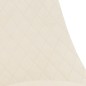 vidaXL Esszimmerstühle 2 Stk. Drehbar Creme Stoff vidaXL Esszimmerstühle 2 Stk. Drehbar Creme Stoff