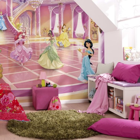 Komar Fototapete Glitze Party Princess 368x254 cm Rosa