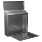 Perel Briefkasten Monaco Inox Perel Briefkasten Monaco Inox