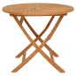 vidaXL 5-tlg. Garten-Essgruppe Massivholz Teak vidaXL 5-tlg. Garten-Essgruppe Massivholz Teak