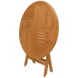 vidaXL 5-tlg. Garten-Essgruppe Massivholz Teak vidaXL 5-tlg. Garten-Essgruppe Massivholz Teak