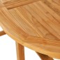 vidaXL 5-tlg. Garten-Essgruppe Massivholz Teak vidaXL 5-tlg. Garten-Essgruppe Massivholz Teak