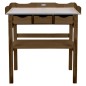 Esschert Design Pflanztisch mit Schubladen Braun Esschert Design Pflanztisch mit Schubladen Braun