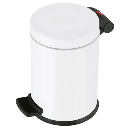 Hailo Tretmülleimer Solid S 4 L Weiß