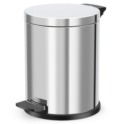 Hailo Tretmülleimer Solid M 12 L Edelstahl