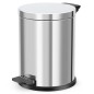 Hailo Tretmülleimer Solid M 12 L Edelstahl Hailo Tretmülleimer Solid M 12 L Edelstahl