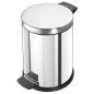 Hailo Tretmülleimer Solid M 12 L Edelstahl Hailo Tretmülleimer Solid M 12 L Edelstahl
