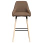 Barhocker Taupe Stoff Barhocker Taupe Stoff
