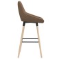 Barhocker Taupe Stoff Barhocker Taupe Stoff