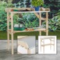 HI Pflanztisch aus Holz 82x38x78 cm HI Pflanztisch aus Holz 82x38x78 cm