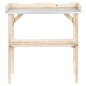 HI Pflanztisch aus Holz 82x38x78 cm HI Pflanztisch aus Holz 82x38x78 cm