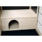 Beeztees Indoor-Kaninchenkäfig Jez Holz 116x54x55,5 cm Beeztees Indoor-Kaninchenkäfig Jez Holz 116x54x55,5 cm