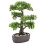 Emerald Künstliches Mini-Bonsai Ficus in Brauner Schale 43 cm Emerald Künstliches Mini-Bonsai Ficus in Brauner Schale 43 cm