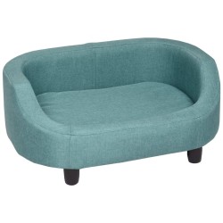 FLAMINGO Hundesofa Emerald Grün S 56x39x23,5 cm   