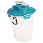 FLAMINGO 2-in-1 Haustier-Reisebecher für Wasser/Futter Trinka Blau FLAMINGO 2-in-1 Haustier-Reisebecher für Wasser/Futter Trinka Blau