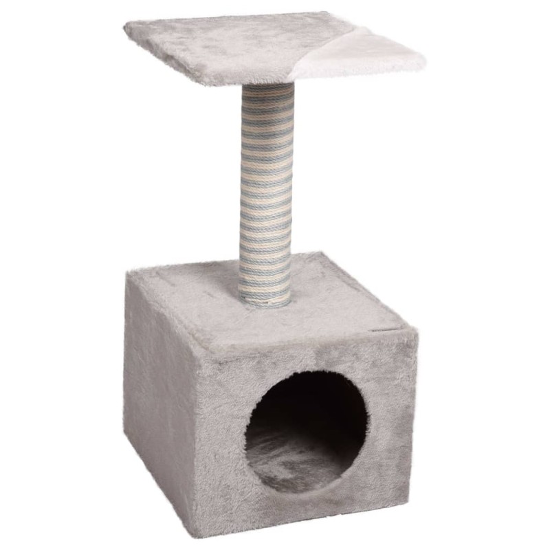 FLAMINGO Kratzbaum Cary Grau 30x30x61 cm FLAMINGO Kratzbaum Cary Grau 30x30x61 cm