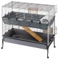 Ferplast Kaninchenkäfig Rabbit 120 Double mit Ständer 118x58x117 cm Ferplast Kaninchenkäfig Rabbit 120 Double mit Ständer 118x58x117 cm