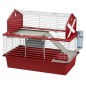 Ferplast Kaninchenkäfig Barn 80 78x48x65 cm Rot Ferplast Kaninchenkäfig Barn 80 78x48x65 cm Rot