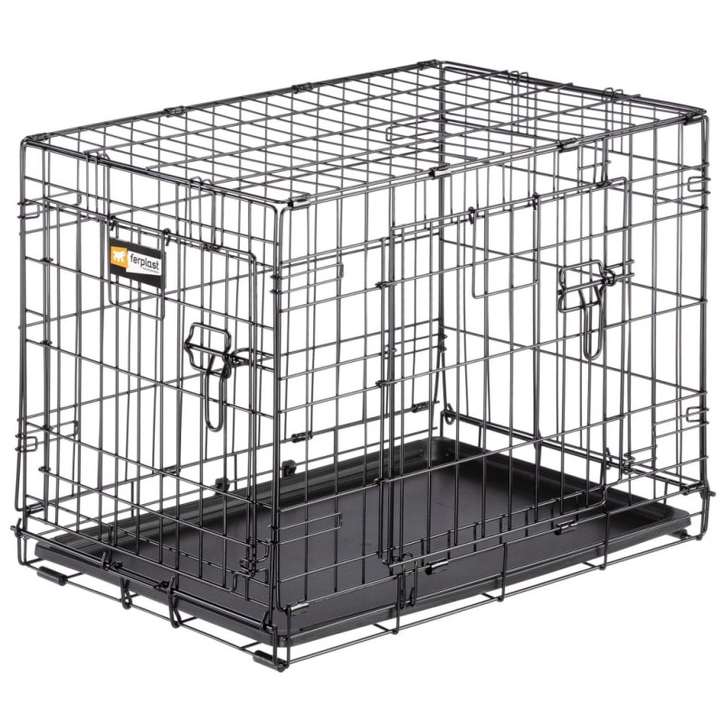 Ferplast Hundekäfig Dog-Inn 60 64,1x44,7x49,2 cm Grau Ferplast Hundekäfig Dog-Inn 60 64,1x44,7x49,2 cm Grau