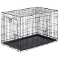 Ferplast Hundekäfig Dog-Inn 90 92,7x58,1x62,5 cm Grau Ferplast Hundekäfig Dog-Inn 90 92,7x58,1x62,5 cm Grau