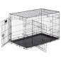Ferplast Hundekäfig Dog-Inn 90 92,7x58,1x62,5 cm Grau Ferplast Hundekäfig Dog-Inn 90 92,7x58,1x62,5 cm Grau