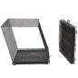 Ferplast Hundekäfig Dog-Inn 90 92,7x58,1x62,5 cm Grau Ferplast Hundekäfig Dog-Inn 90 92,7x58,1x62,5 cm Grau