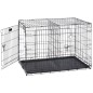 Ferplast Hundekäfig Dog-Inn 105 108,5x72,7x76,8 cm Grau Ferplast Hundekäfig Dog-Inn 105 108,5x72,7x76,8 cm Grau