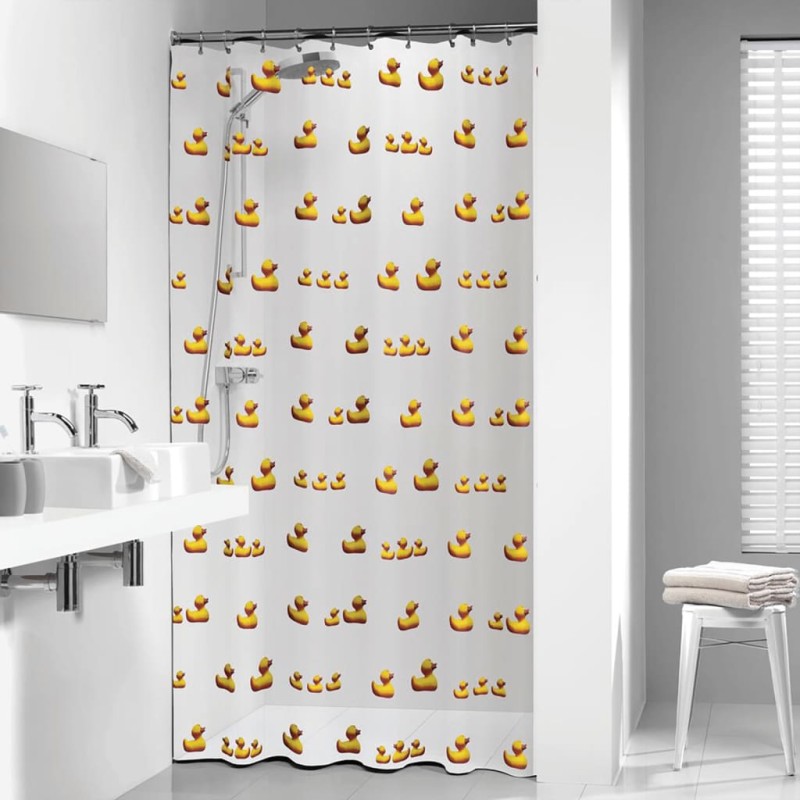 Sealskin Duschvorhang Duckling 180x200 cm Gelb Sealskin Duschvorhang Duckling 180x200 cm Gelb