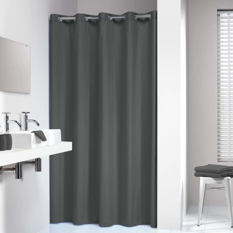 Sealskin Duschvorhang Coloris 180x200 cm Grau Sealskin Duschvorhang Coloris 180x200 cm Grau