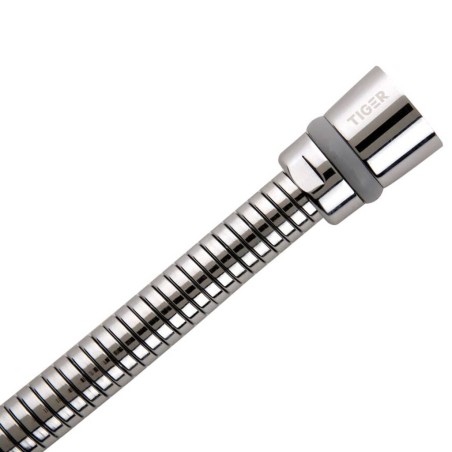 Tiger Excellence Schlauch 150 cm gebürsteter Edelstahl 