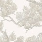 DUTCH WALLCOVERINGS Tapete Kiefer-Motiv Weiß DUTCH WALLCOVERINGS Tapete Kiefer-Motiv Weiß