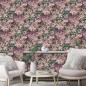 DUTCH WALLCOVERINGS Tapete Blumenmuster Lila DUTCH WALLCOVERINGS Tapete Blumenmuster Lila