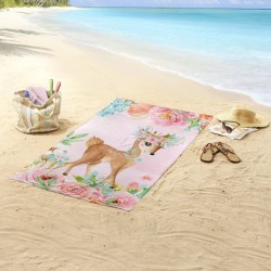 Good Morning Strandtuch SWEET 75x150 cm Rosa
