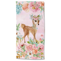 Good Morning Strandtuch SWEET 75x150 cm Rosa