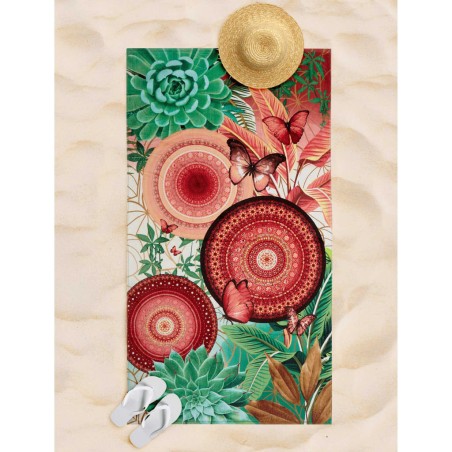 HIP Strandtuch JIMENA 100x180 cm Mehrfarbig