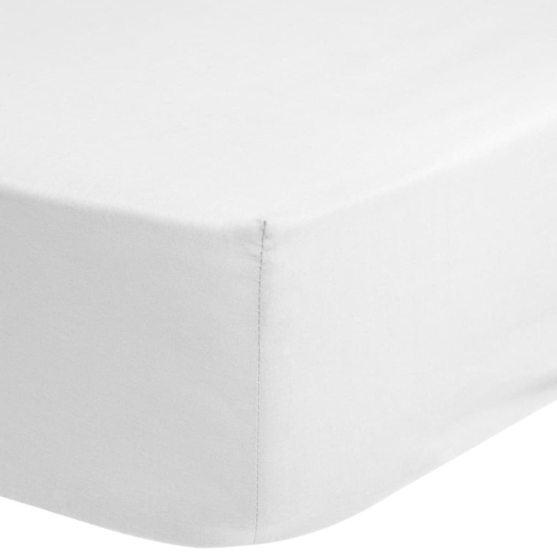 Good Morning Jersey-Spannbettlaken 70x140/150 cm Weiß Good Morning Jersey-Spannbettlaken 70x140/150 cm Weiß