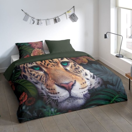 Pure Bettwäsche-Set WILDLIFE FLOWERS 200x200/220 cm