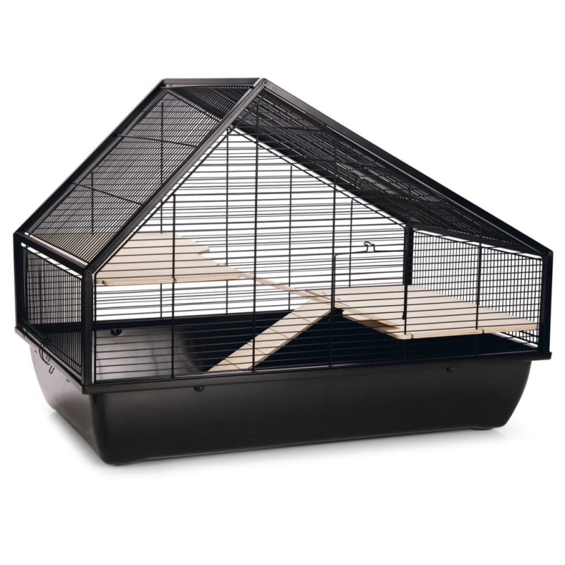 Beeztees Nagerkäfig Boas 76x46x57 cm Schwarz Beeztees Nagerkäfig Boas 76x46x57 cm Schwarz