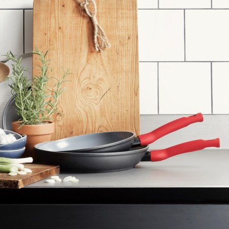 CUISINOX 2-tlg. Bratpfannen-Set Rot 