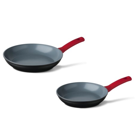 CUISINOX 2-tlg. Bratpfannen-Set Rot 