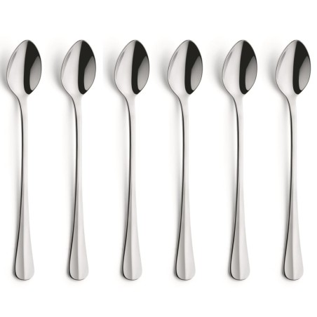 Amefa 6-tlg. Eisteelöffel-Set Baguette