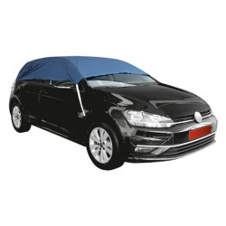 Carpoint Autoabdeckung Polyester S 233x160x33 cm Blau